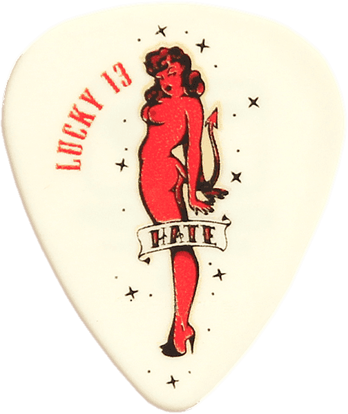 36 x 0,60mm Lucky 13 Serie II Zwart #8 Hate Girl