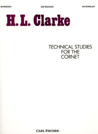 Carl Fischer Technical Studies For The Cornet - Clarke