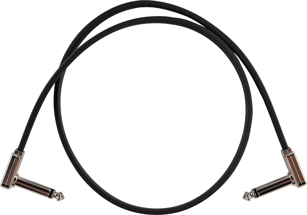 Instrumentkabel Patch - Haaks Dun & Plat - 60 CM