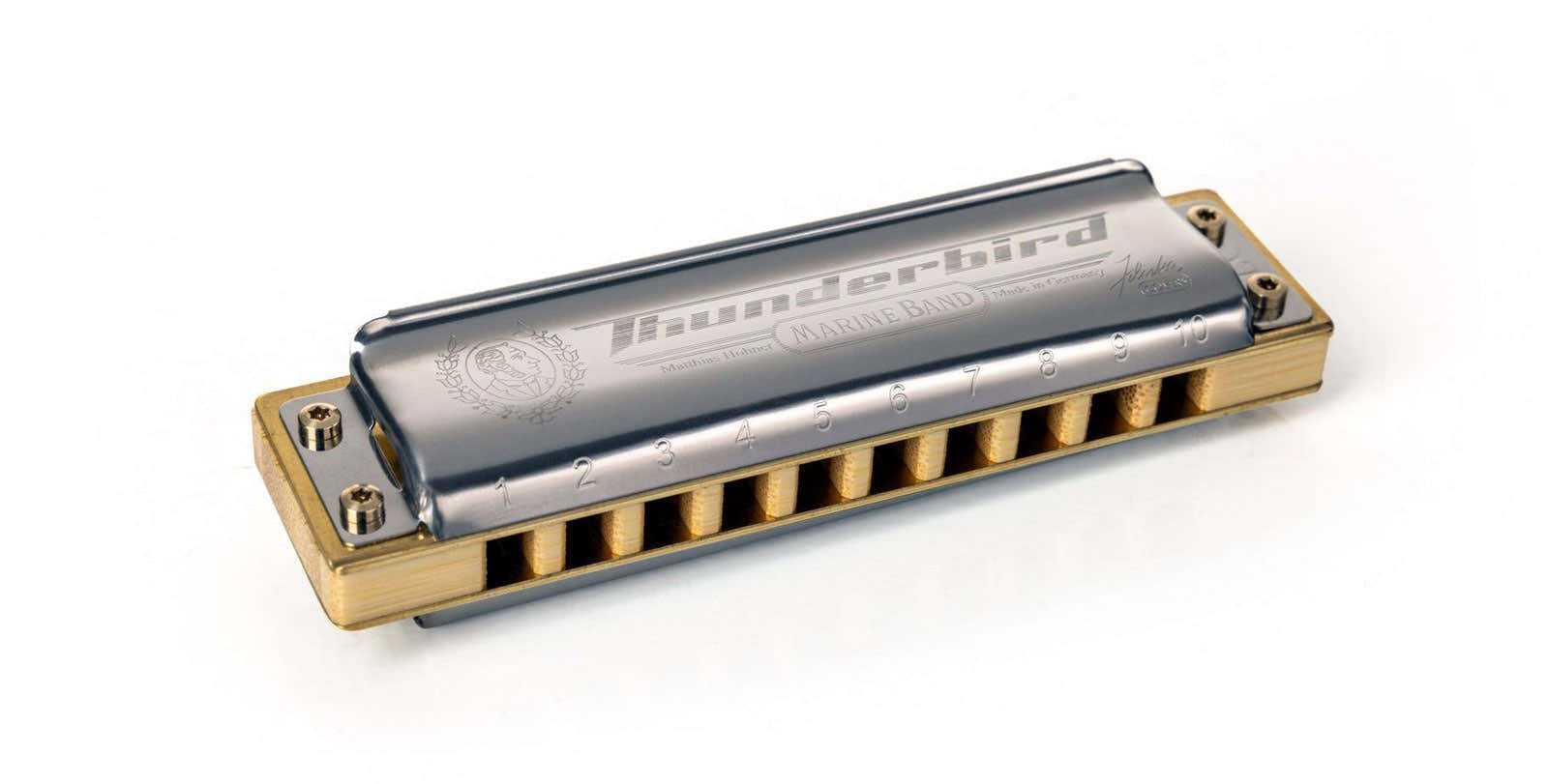 Marine Band Thunderbird Low D/Lage D - 10 Gat