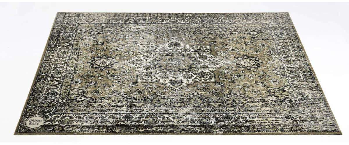 VPCLB-GRN Mat Vintage Persian Club Series 1.63 X 1.42M Antislip Groen