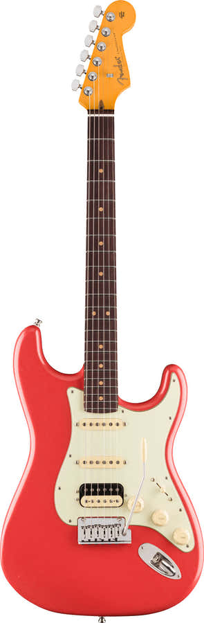 Stratocaster '60s American Ultra Luxe Vintage HSS RW Fiesta Rood - Refurbished