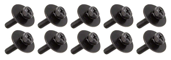 Sparedrum M4 16mm Zwart - Binnenschroef Voor Houten Ketel (X10)