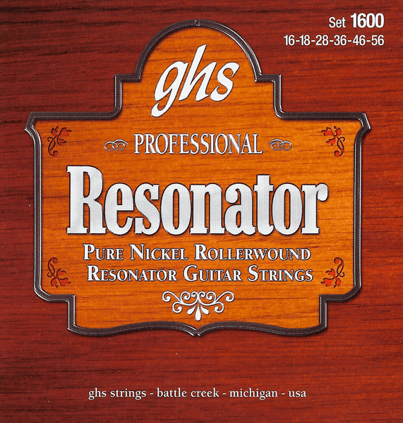 GHS CR1600 Americana-serie resonator 16-56