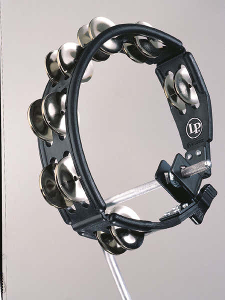 Latin Percussion LP160 - TAMBOURINE CYCLOP BLACK MOUNTABLE