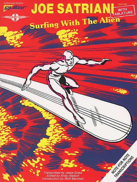 Cherry Lane Play It Like It Is Guitar Joe Satriani Surfing With The Alien - Guitar Tab
