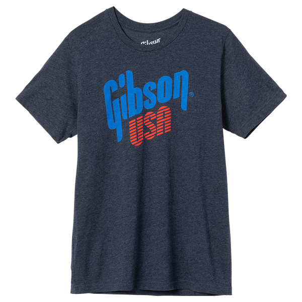 Gibson Accessories "M" Levensstijl T-shirt met USA-logo