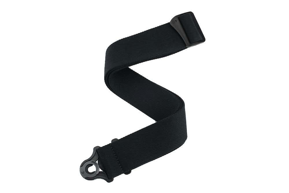 Gitaarband met automatische vergrendeling Skater Black