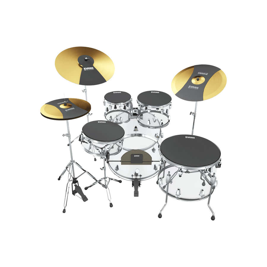 SOSETSTD - SOUND OFF DEMPMAT BOX SET STANDARD 12 13 14 - 16 / 26 BASSDRUM + BEKKENS