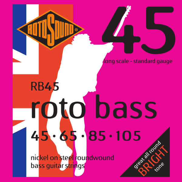 Rotosound Roto Bass RB45 Nickel zonder zijde 45105
