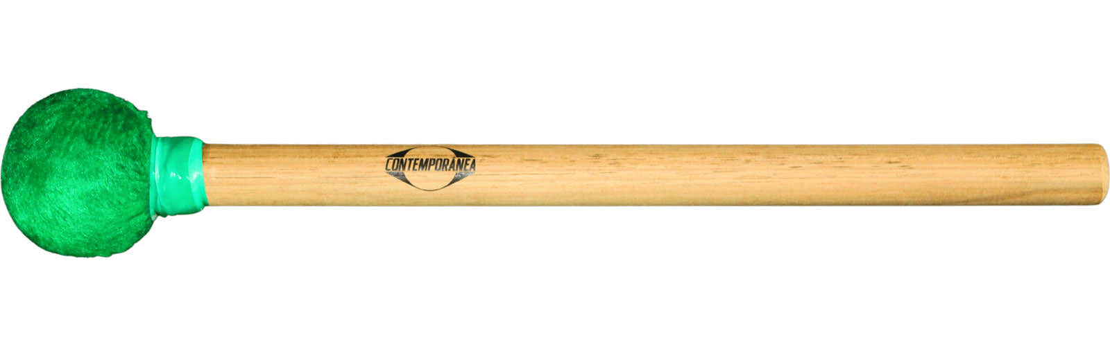 Wooden surdo mallet 40cm - Green