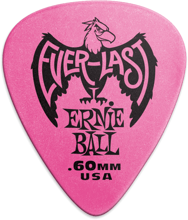 Plectrums Everlast 12-pack Roze 0,60mm