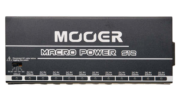Mooer MACRO POWER S12 POWER SUPPLY 9-12-15-18V