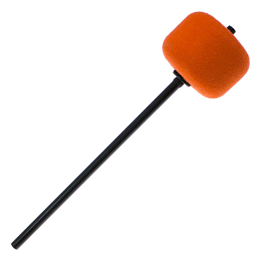 206CKOR Bassdrum-pedaalhamer Vilt Oranje Steel Zwart