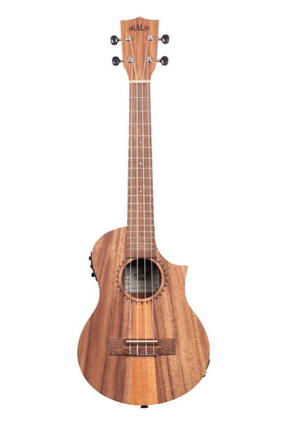 Ka-Tk-T-Ce Tri-Top Teak Electro-Acoustic Tenor Cutaway