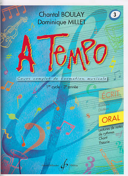 Billaudot A Tempo : Oral Vol.3- Boulay, Millet