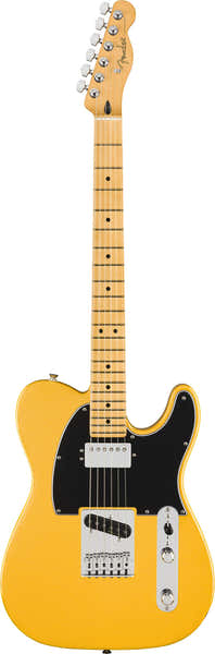 Fender Telecaster Player II Modified SH MN Zonnegeel