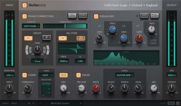 Solid State Logic SSL Guitarstrip