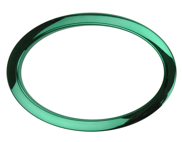 Drum O's HOG6 - 6" OVAL GREEN HOLE REINFORCEMENT SYSTEM
