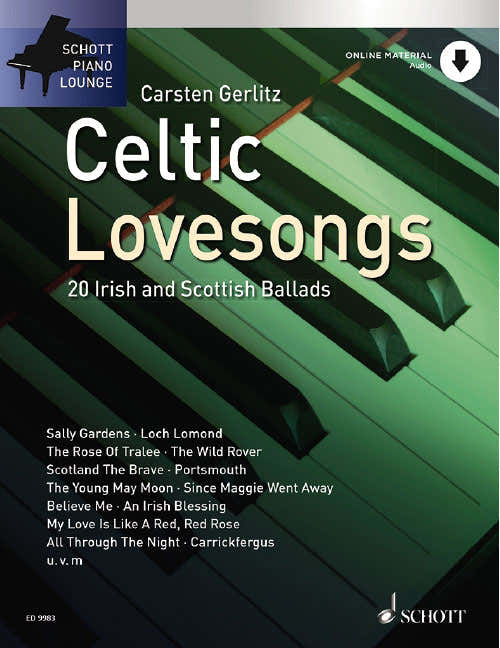 CELTIC LOVESONGS + CD - PIANO