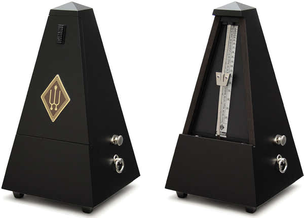 Wittner METRONOME PYRAMIDAL BLACK GLOSS 816