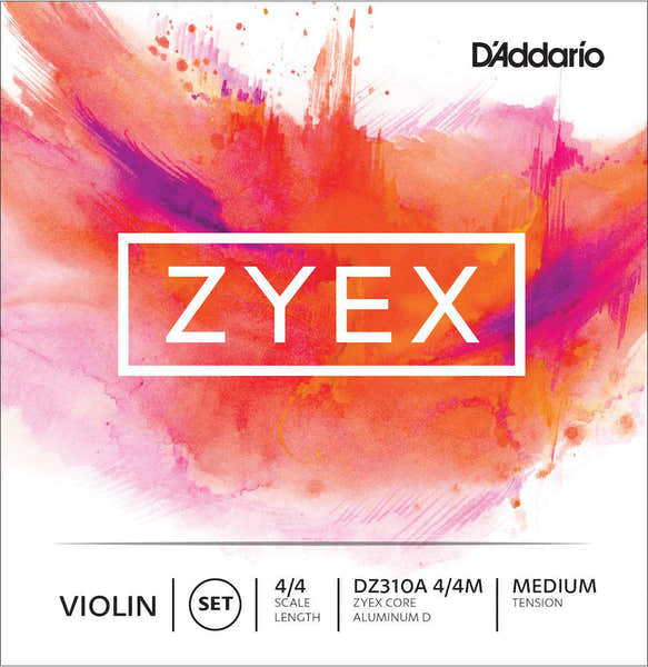 D'ADDARIO 4/4 Zyex Set Medium/D Aluminium omwikkeld