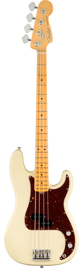 Precision Bass American Professional II Mn Olympic White