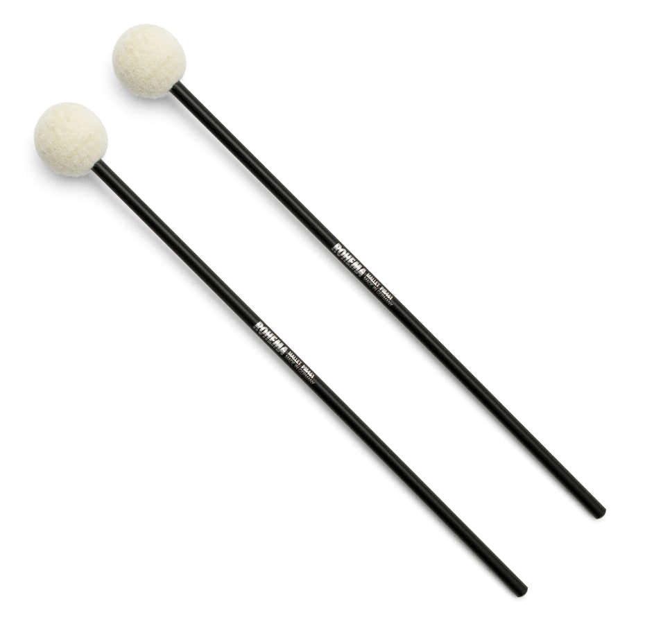 Plastic Slagstokken 30CM Vilten Kop 3CM Middelhard