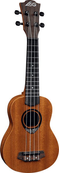 Lâg Tiki Baby TKU110S Slanke sopraanukelele met gewelfde achterzijde