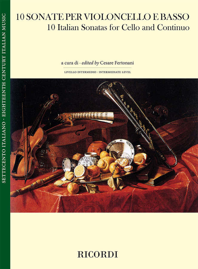 10 Sonate per violoncello e basso continuo