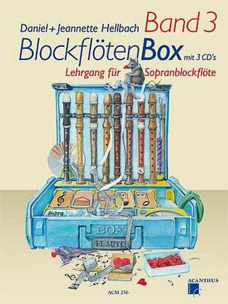 Grahl & Niklas Hellbach D. - Blockflätenbox Band 3 + 2 CD'S
