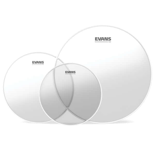 Evans ETP-G2CLR-F - TOM PACK G2 CLEAR FUSION 10 12 14