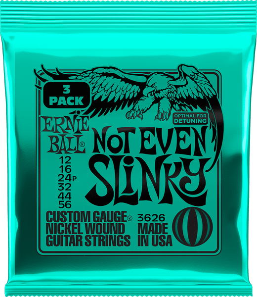 Ernie Ball 3626 Not Even Slinky 12-56 Pak van 3