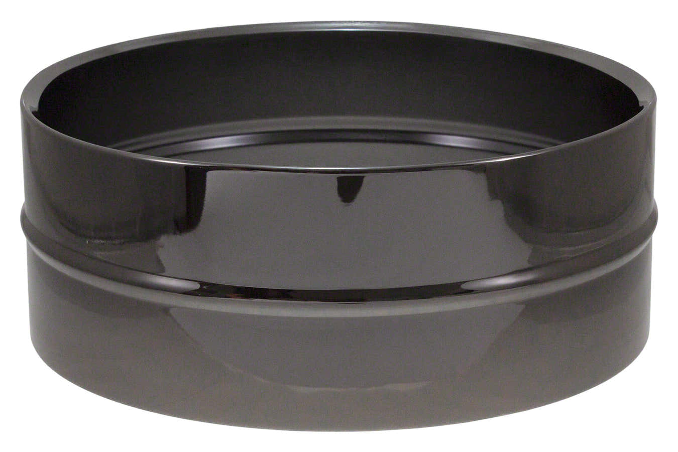 14X5.5 Zwarte Vernikkelde Messingketel (messing)