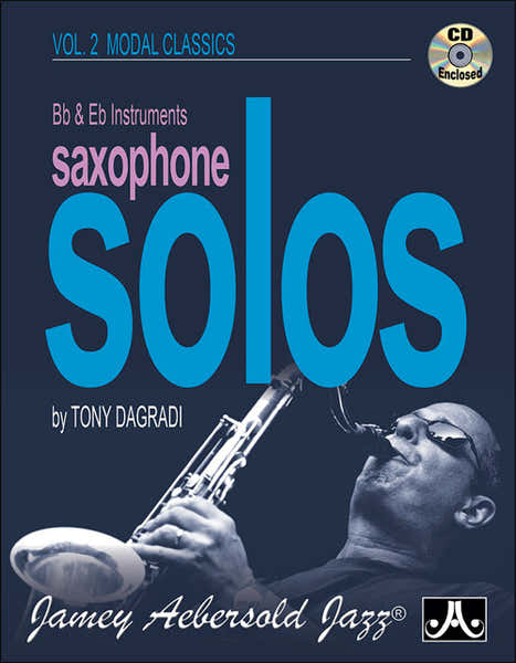Aebersold Dagradi Tony - Saxophone Solos Vol.2 Modal Classics + CD - Eb & BB Instruments
