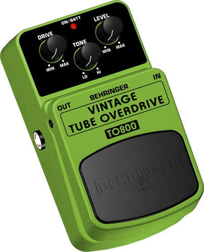 Vintage buizen-overdrive TO800