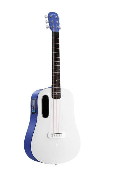 Lava Music Lava Me Play 36'' Diepblauw-Frostwit - met Lite Bag