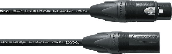 DMX-KABEL 3-PINS 1 M