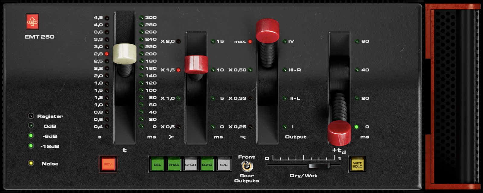 UAD EMT 250 Klassieke elektronische galm
