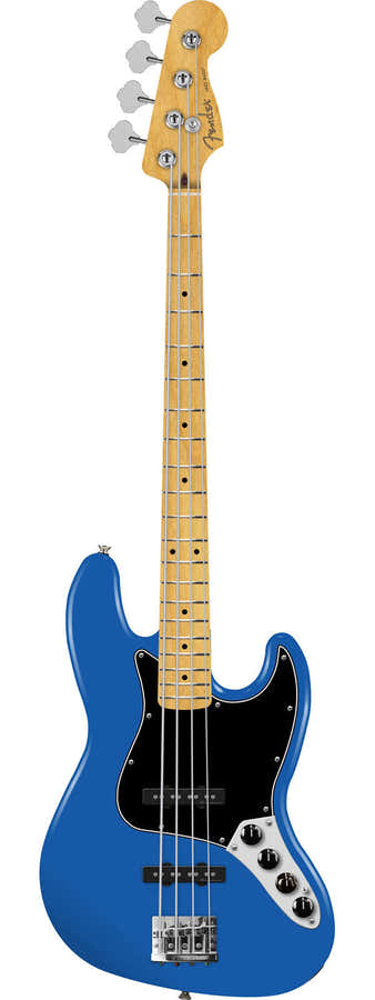 Jazz Bass Active Player II Modified MN Elektrisch blauw