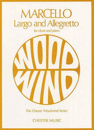 Chester Music Marcello Benedetto - Largo And Allegretto - Hautbois & Piano