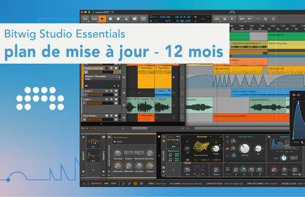 Updateplan voor Studio essentiële benodigdheden