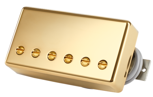 498T "hot Alnico" Treble Double Black Gold Cover