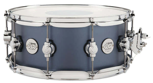 DW Drum Workshop Snaredrum Design Series Blue Slate 14X6