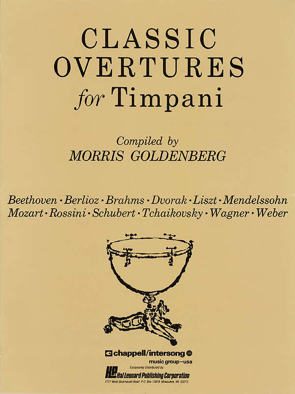 Morris Goldenberg - Classic Overtures For Timpani