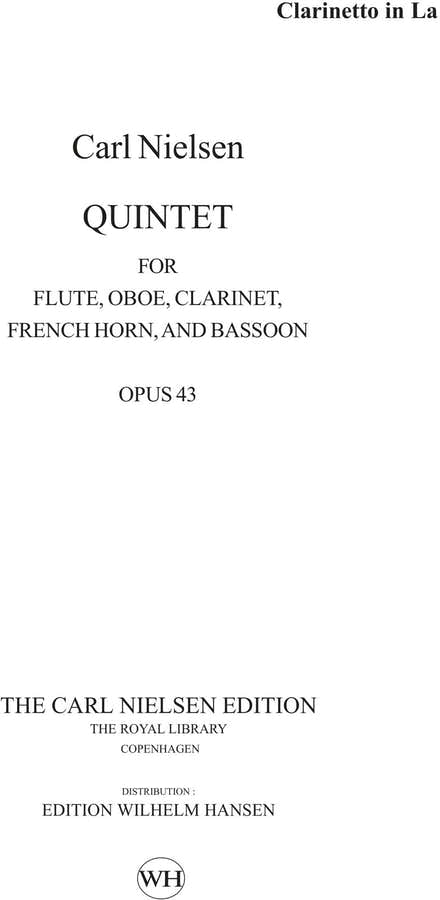 Wind Quintet Op.43