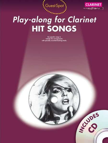 Wise Publications Guest Spot Hit Songs Clarinet + CD - Clarinet