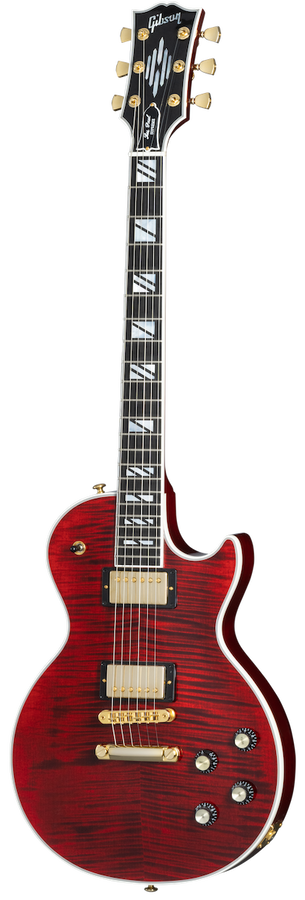 Les Paul Supreme Wijnrood Modern