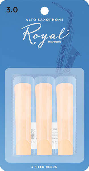 D'addario - Rico ROYAL ALTO SAXOPHONE REEDS 3