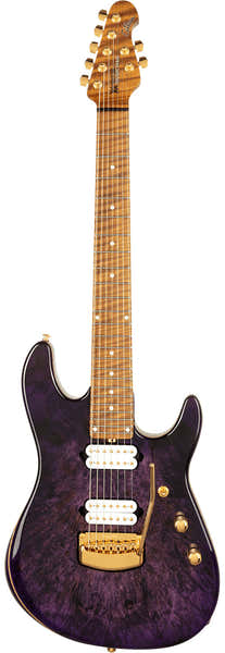 Cutlass HH Tremolo 7-snarige Jason Richardson Majora-paars